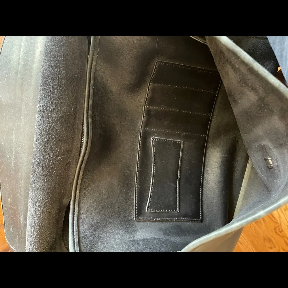 Vintage COACH leather messenger bag